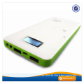AWC057 with lcd display13200mah led emergency power bank mobile power pack